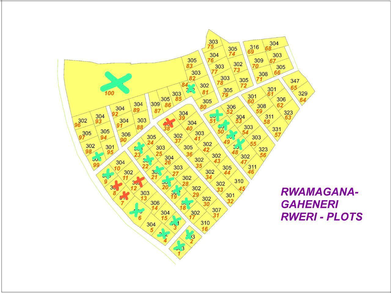 Ibibanza byiza bihendutse Rwamagana - Miliyoni 3