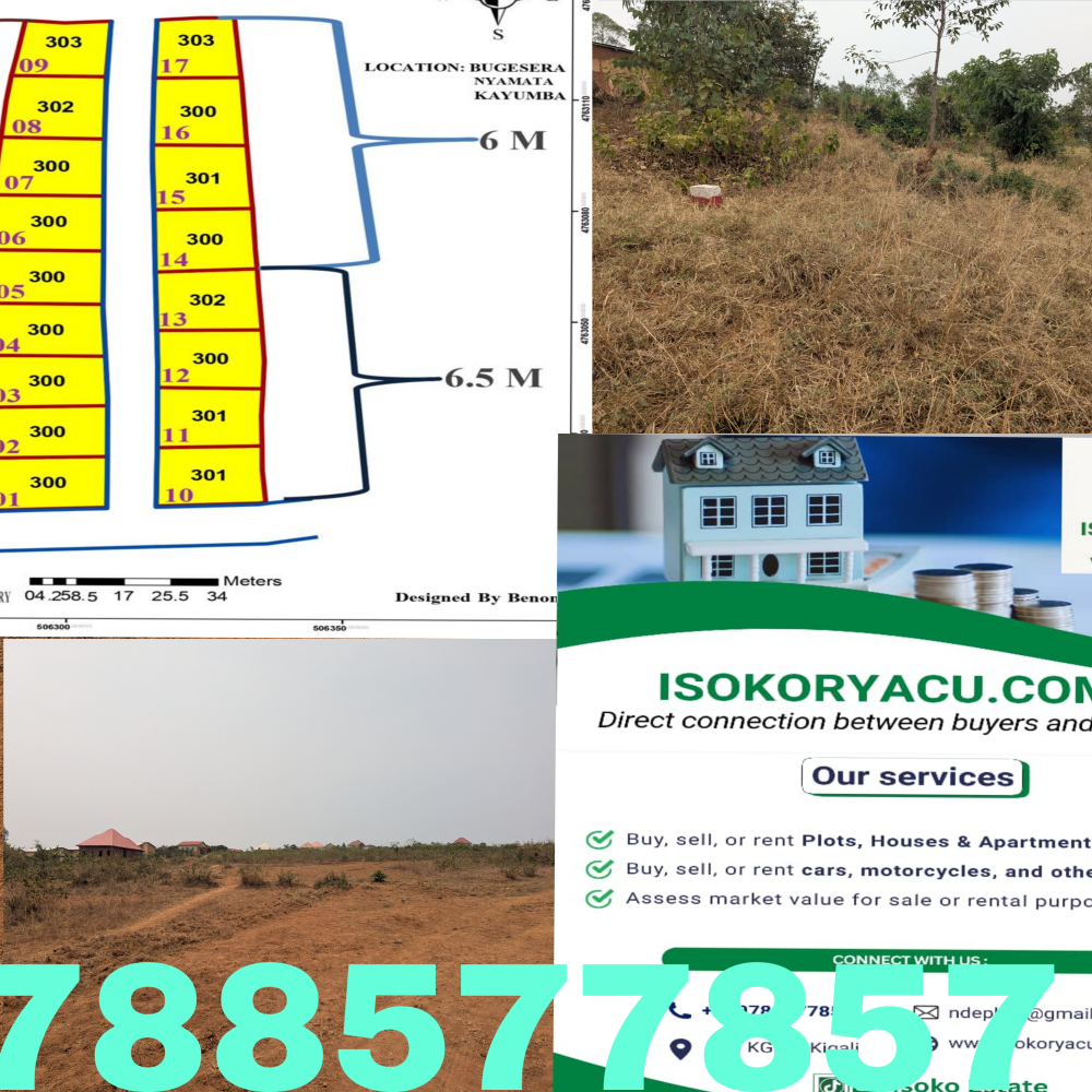 Site nshya Nyamata, Iragura macye cyane - 6.5M !