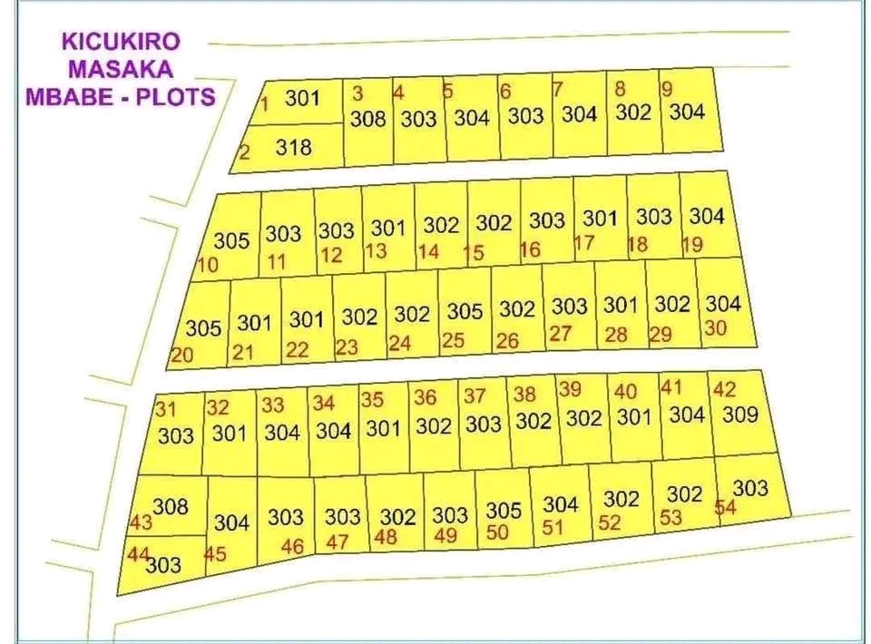 Ibibanza byiza Masaka-Mbabe ahantu hatuwe cyane 7M