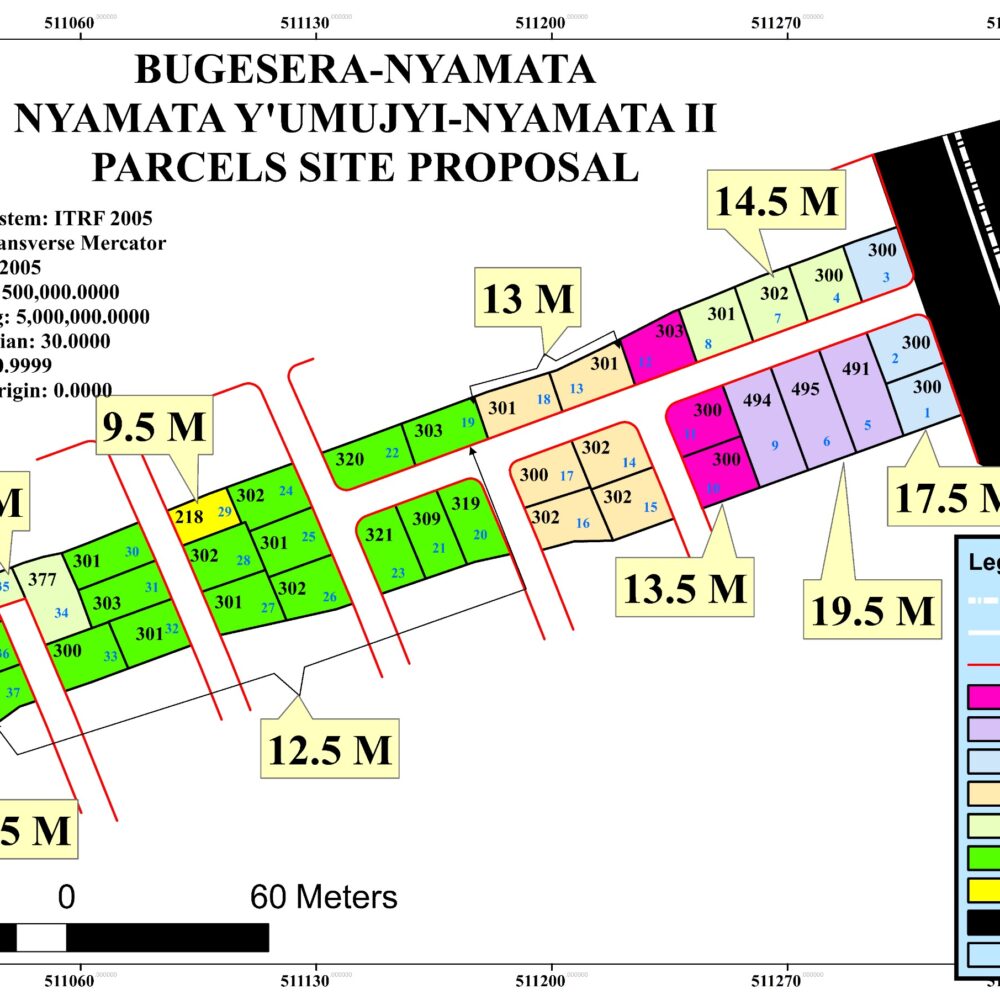 Ibibanza byiza mu mujyi Nyamata hafi ya Stade